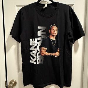KANE BROWN Tour Merch Bella Canvas Black Graphic Tee